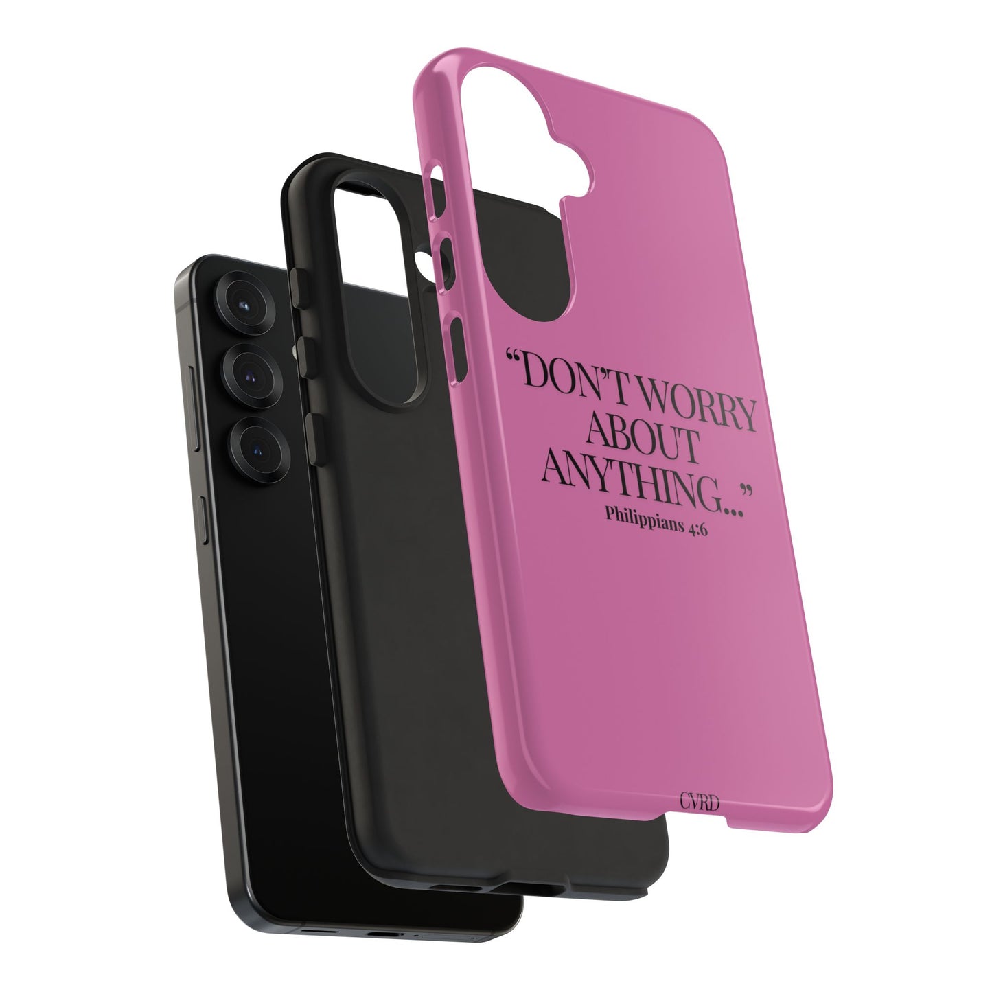 Pretty in Pink Phone Case (Philippians 4:6)