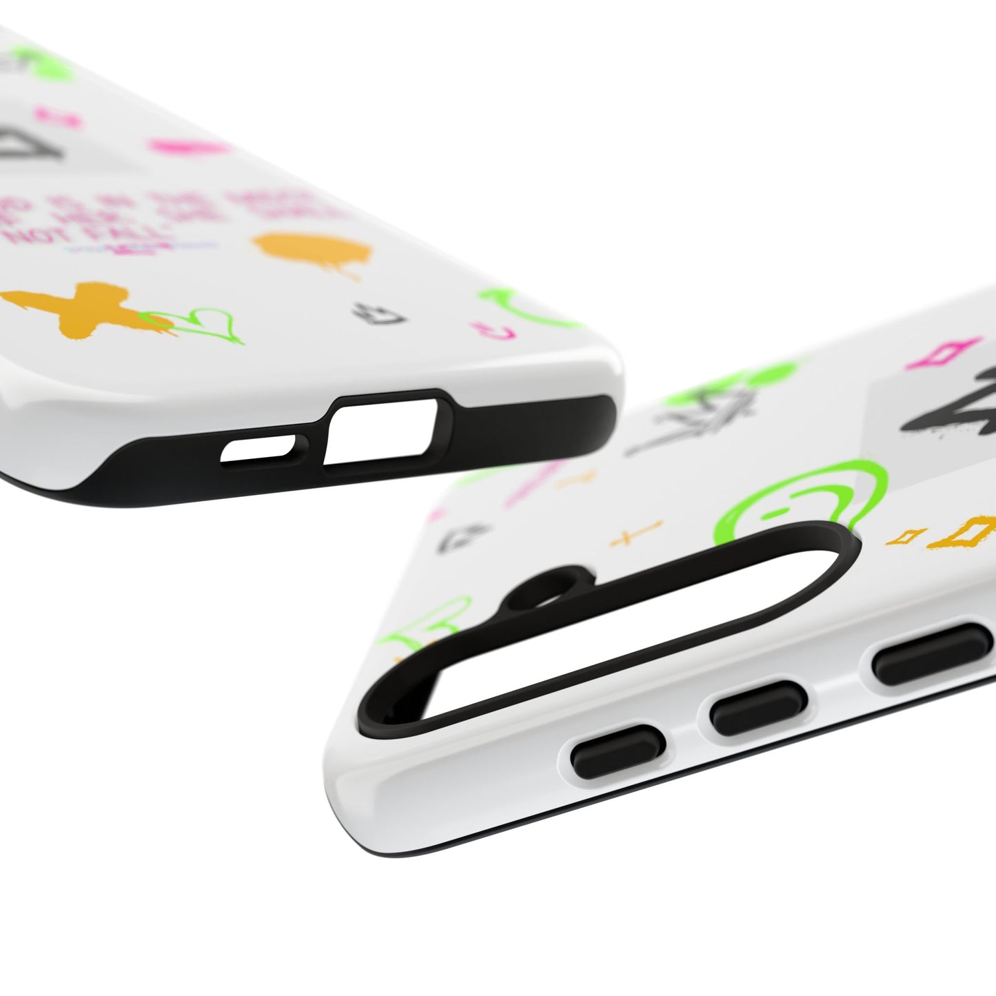 "Girl Power" - White Phone Case (Psalms 46:5)