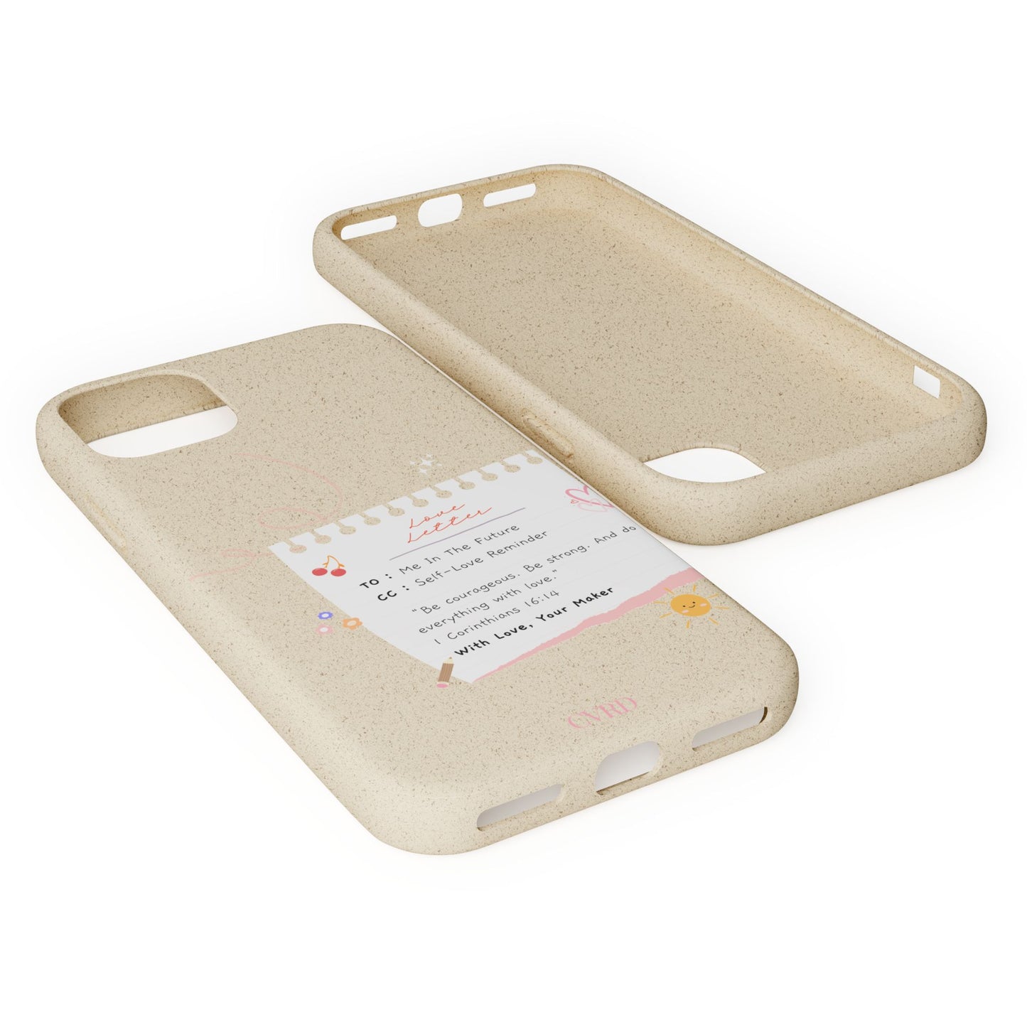 "Love Actually" - Biodegradable Phone Case (1 Corinthians 16:14)