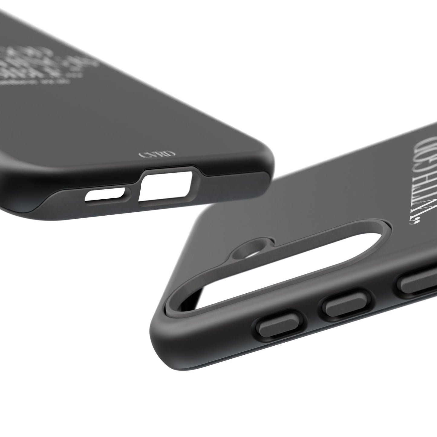 "Endless Possibilties" - Black Phone Case (Matthew 19:26)