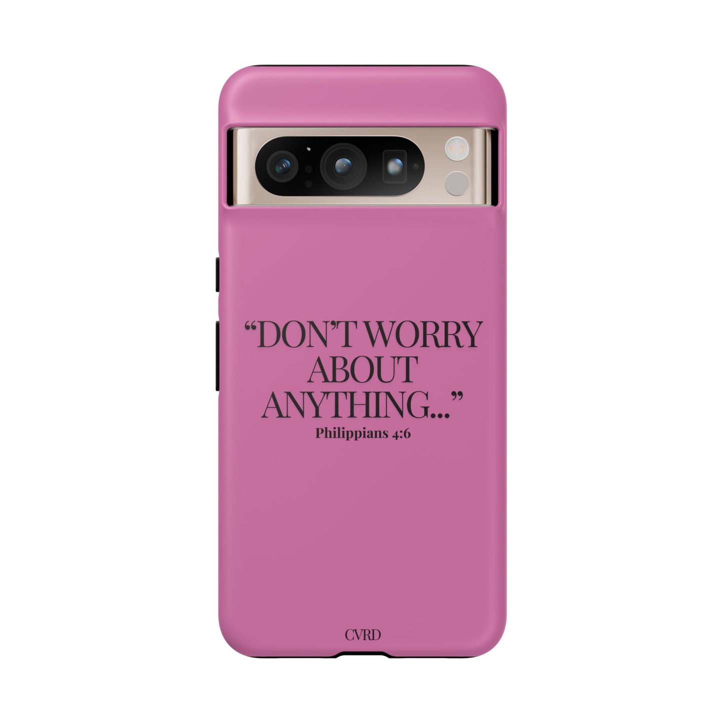 Pretty in Pink Phone Case (Philippians 4:6)