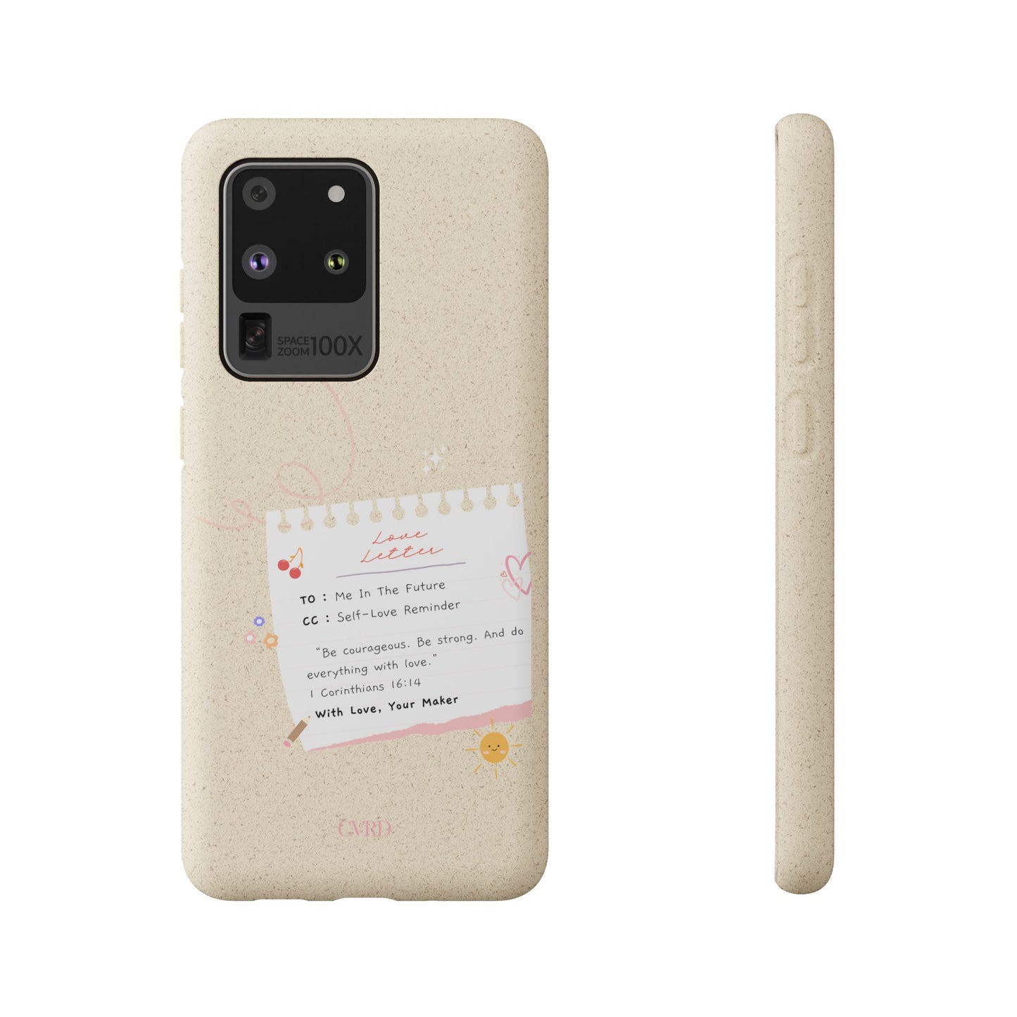 "Love Actually" - Biodegradable Phone Case (1 Corinthians 16:14)