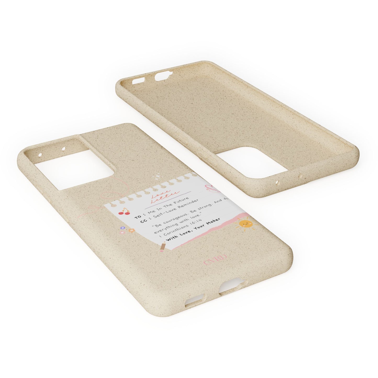 "Love Actually" - Biodegradable Phone Case (1 Corinthians 16:14)