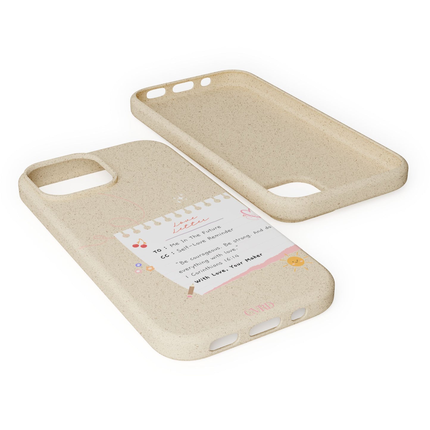 "Love Actually" - Biodegradable Phone Case (1 Corinthians 16:14)