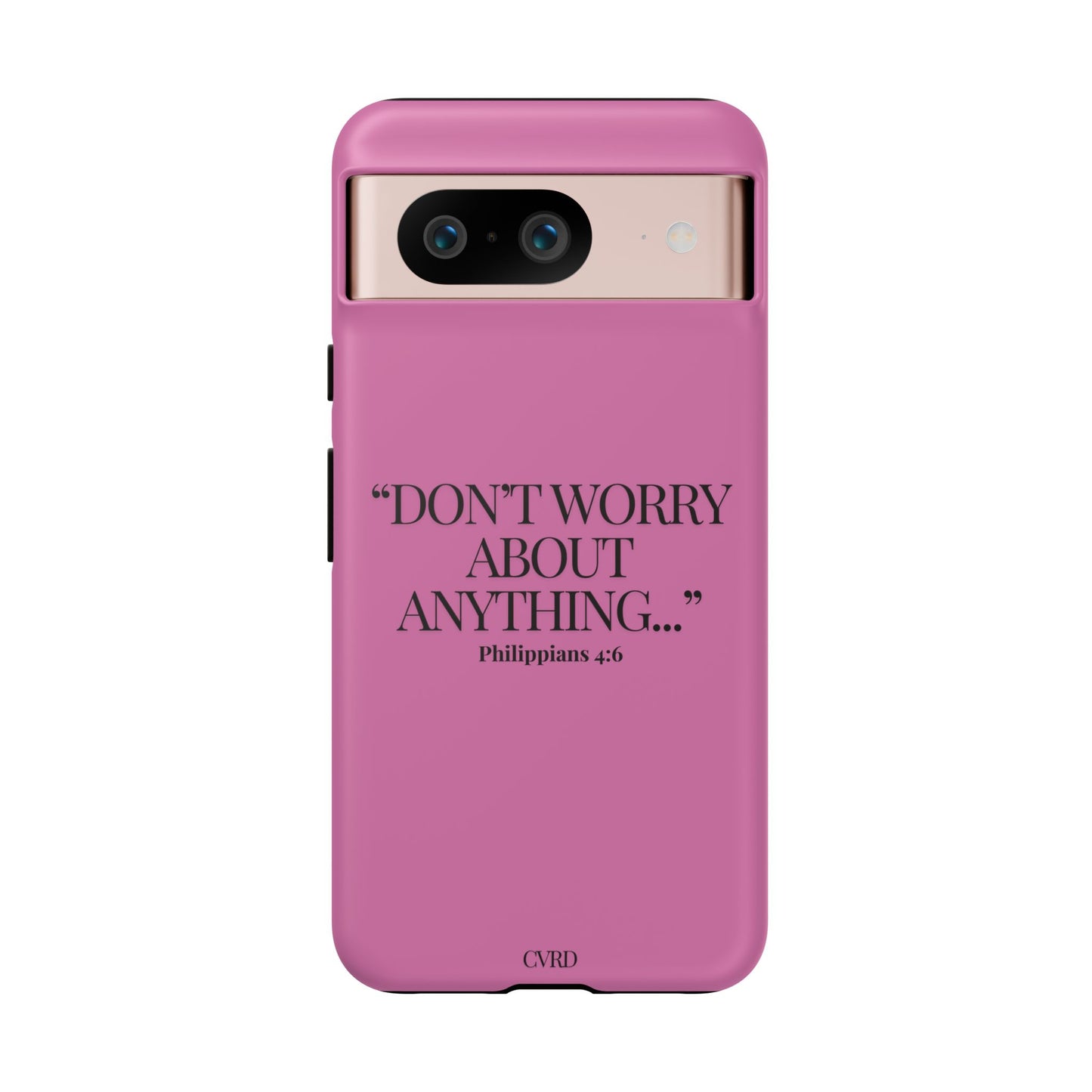 Pretty in Pink Phone Case (Philippians 4:6)