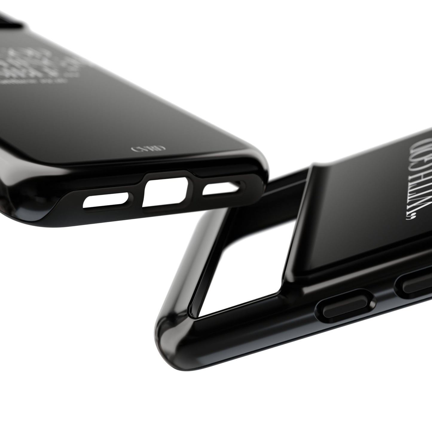 "Endless Possibilties" - Black Phone Case (Matthew 19:26)