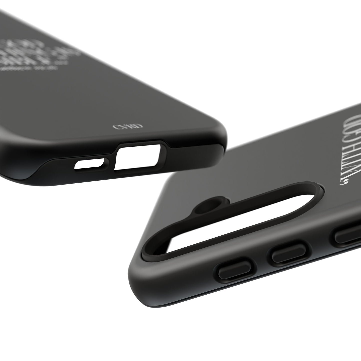 "Endless Possibilties" - Black Phone Case (Matthew 19:26)