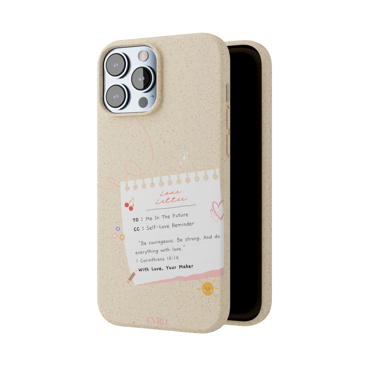 "Love Actually" - Biodegradable Phone Case (1 Corinthians 16:14)
