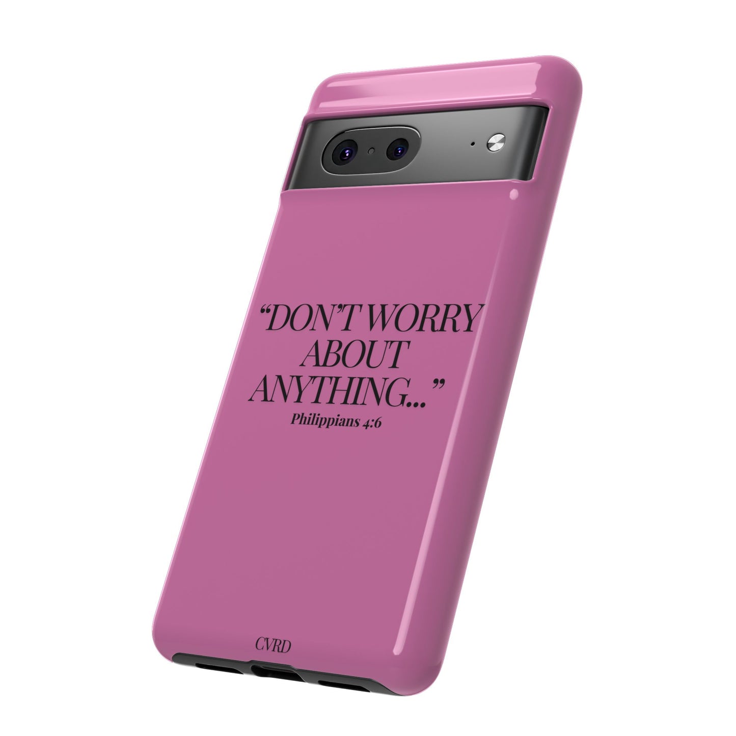 Pretty in Pink Phone Case (Philippians 4:6)