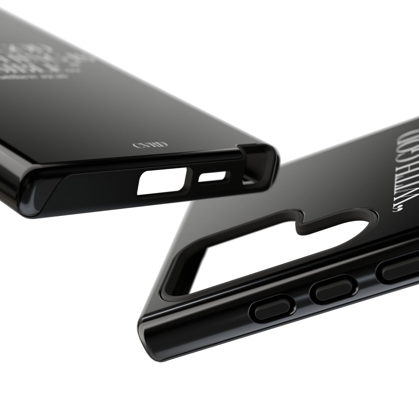 "Endless Possibilties" - Black Phone Case (Matthew 19:26)