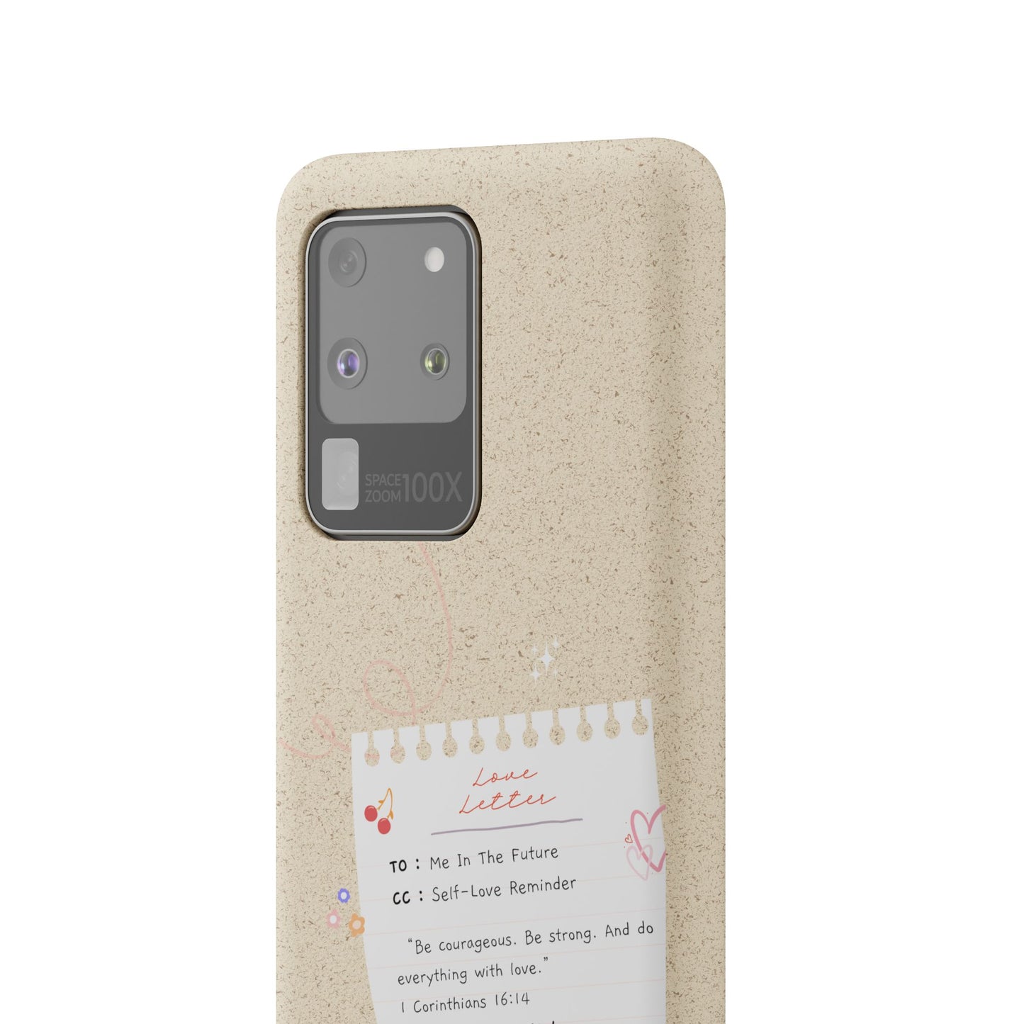 "Love Actually" - Biodegradable Phone Case (1 Corinthians 16:14)