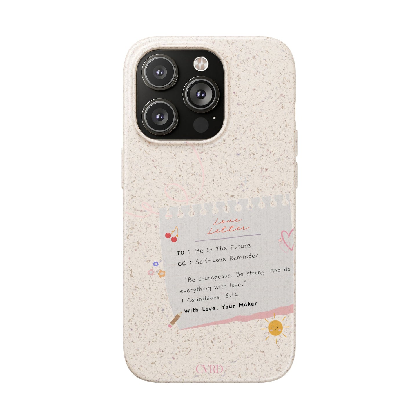 "Love Actually" - Biodegradable Phone Case (1 Corinthians 16:14)