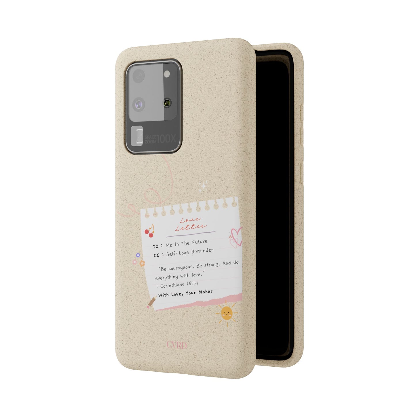 "Love Actually" - Biodegradable Phone Case (1 Corinthians 16:14)