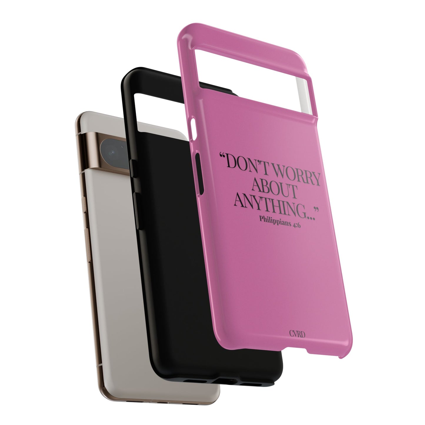 Pretty in Pink Phone Case (Philippians 4:6)