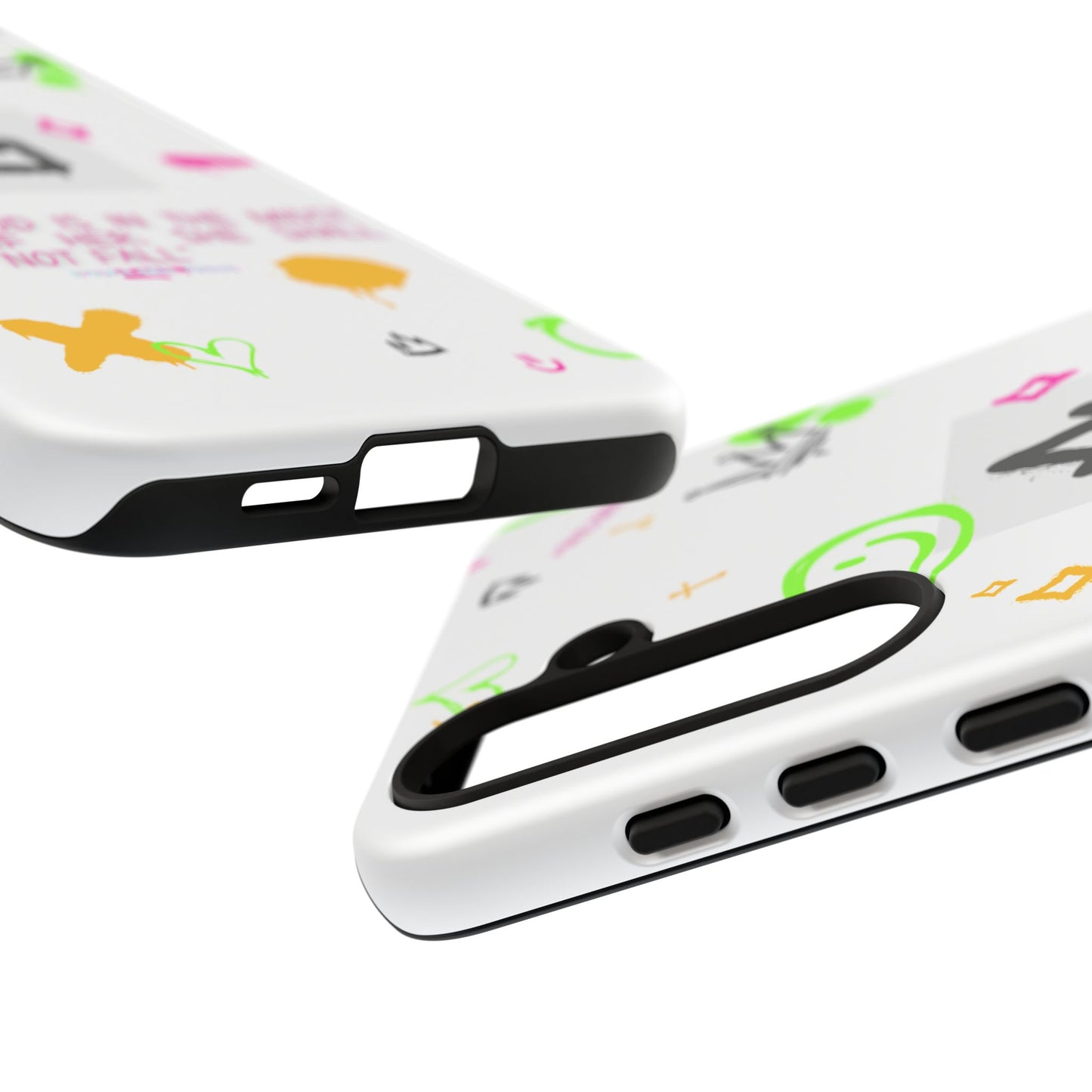 "Girl Power" - White Phone Case (Psalms 46:5)