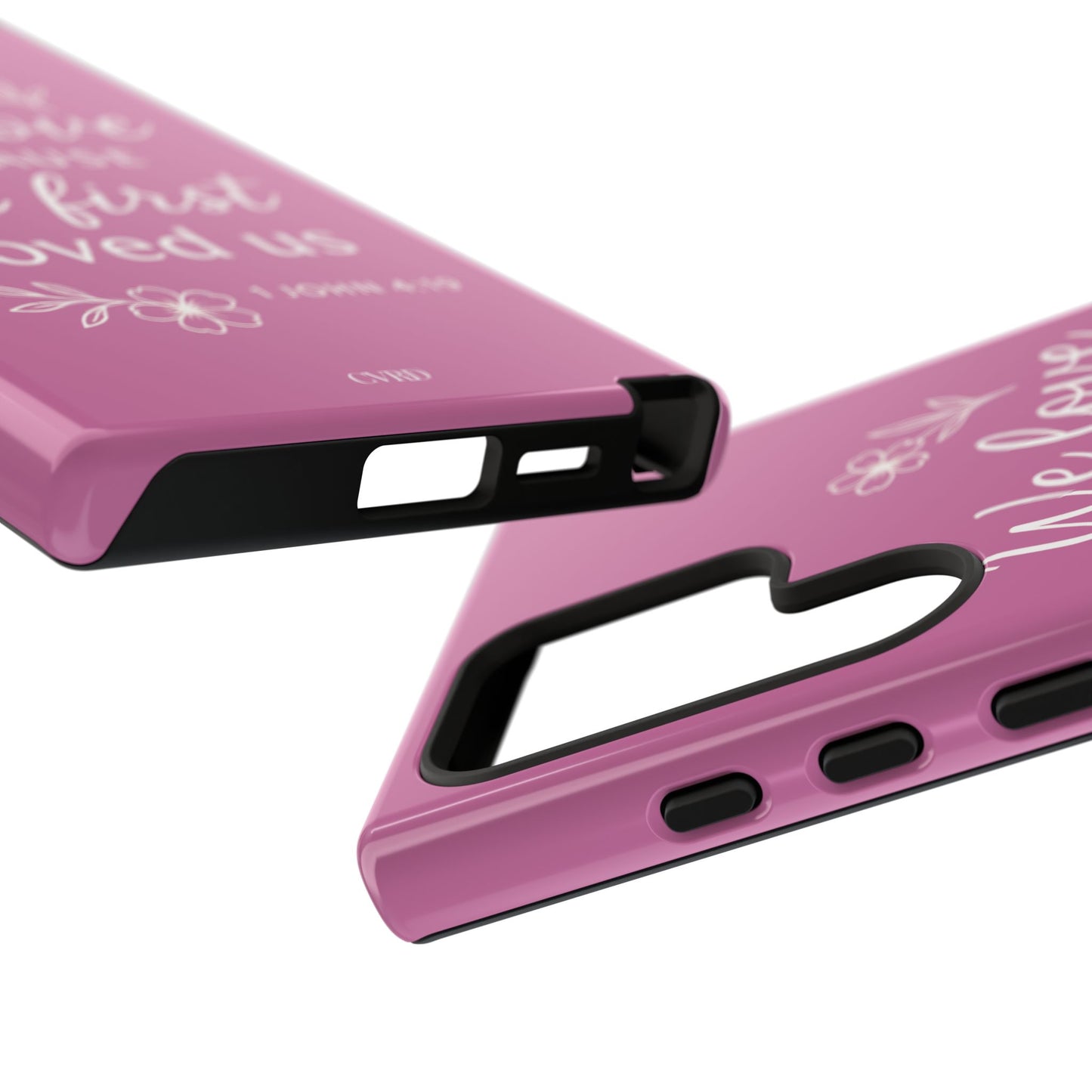 "First Love" - Pink Phone Case (1 John 4:19)