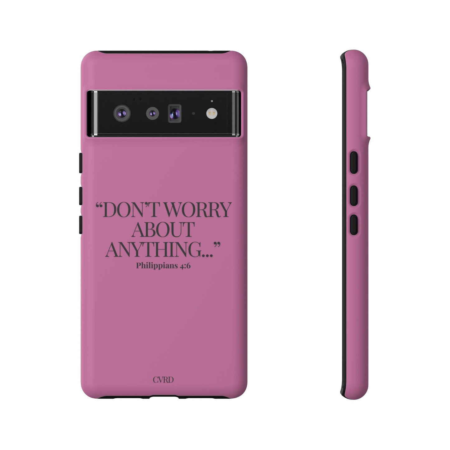 Pretty in Pink Phone Case (Philippians 4:6)