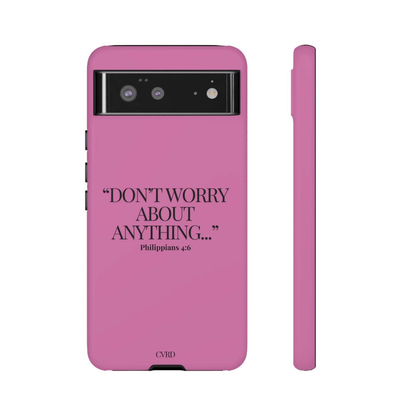 Pretty in Pink Phone Case (Philippians 4:6)