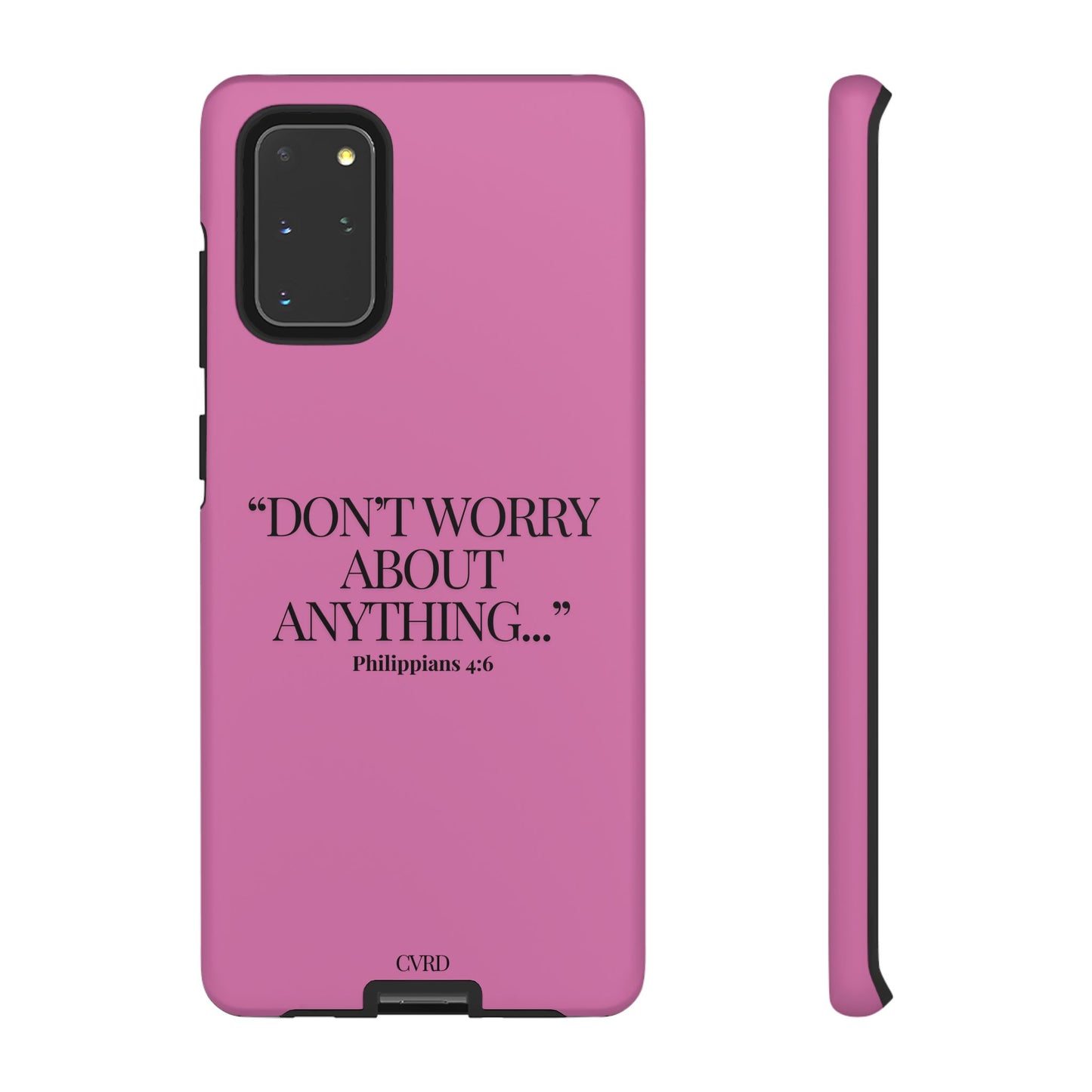 Pretty in Pink Phone Case (Philippians 4:6)