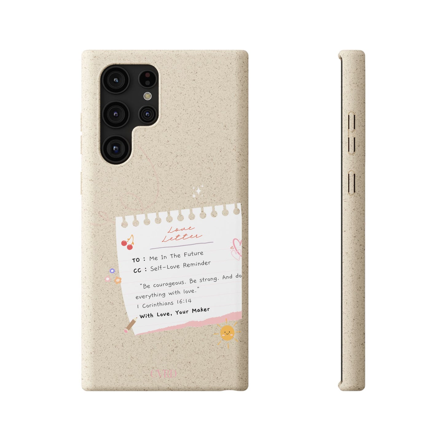 "Love Actually" - Biodegradable Phone Case (1 Corinthians 16:14)