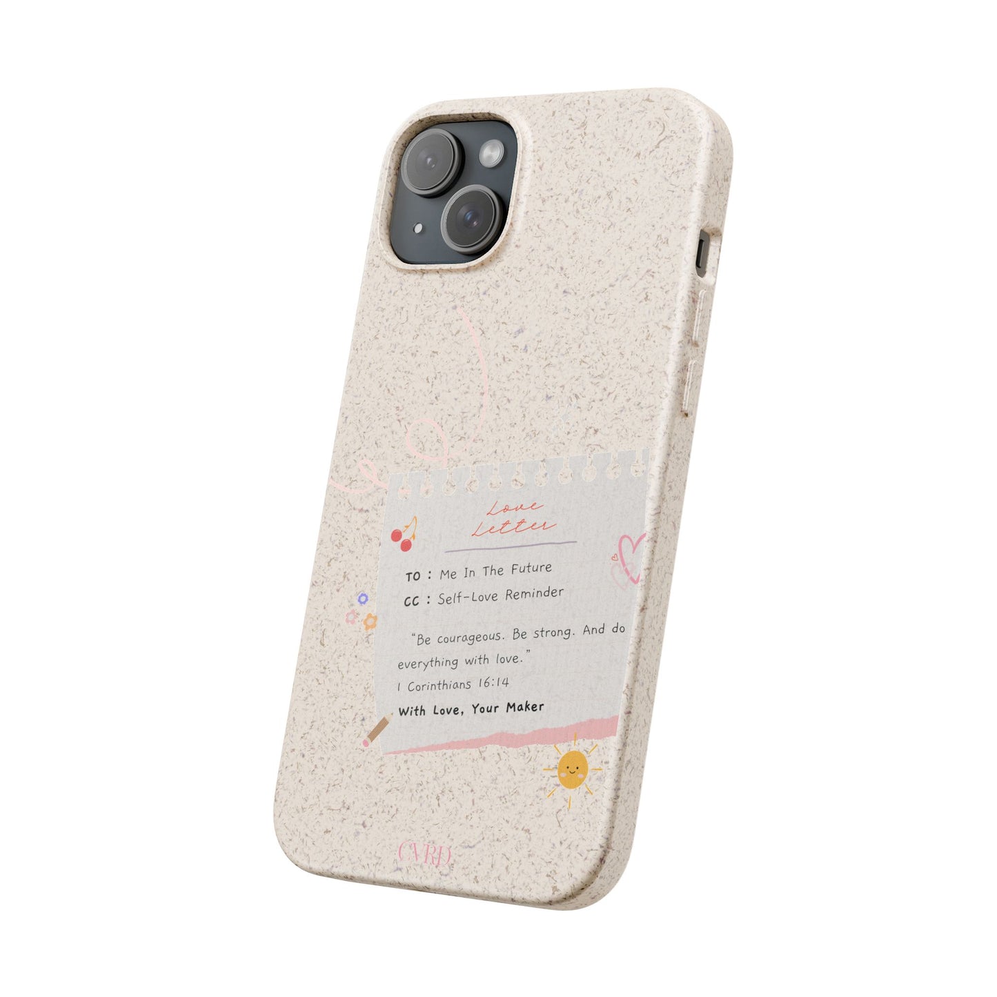 "Love Actually" - Biodegradable Phone Case (1 Corinthians 16:14)