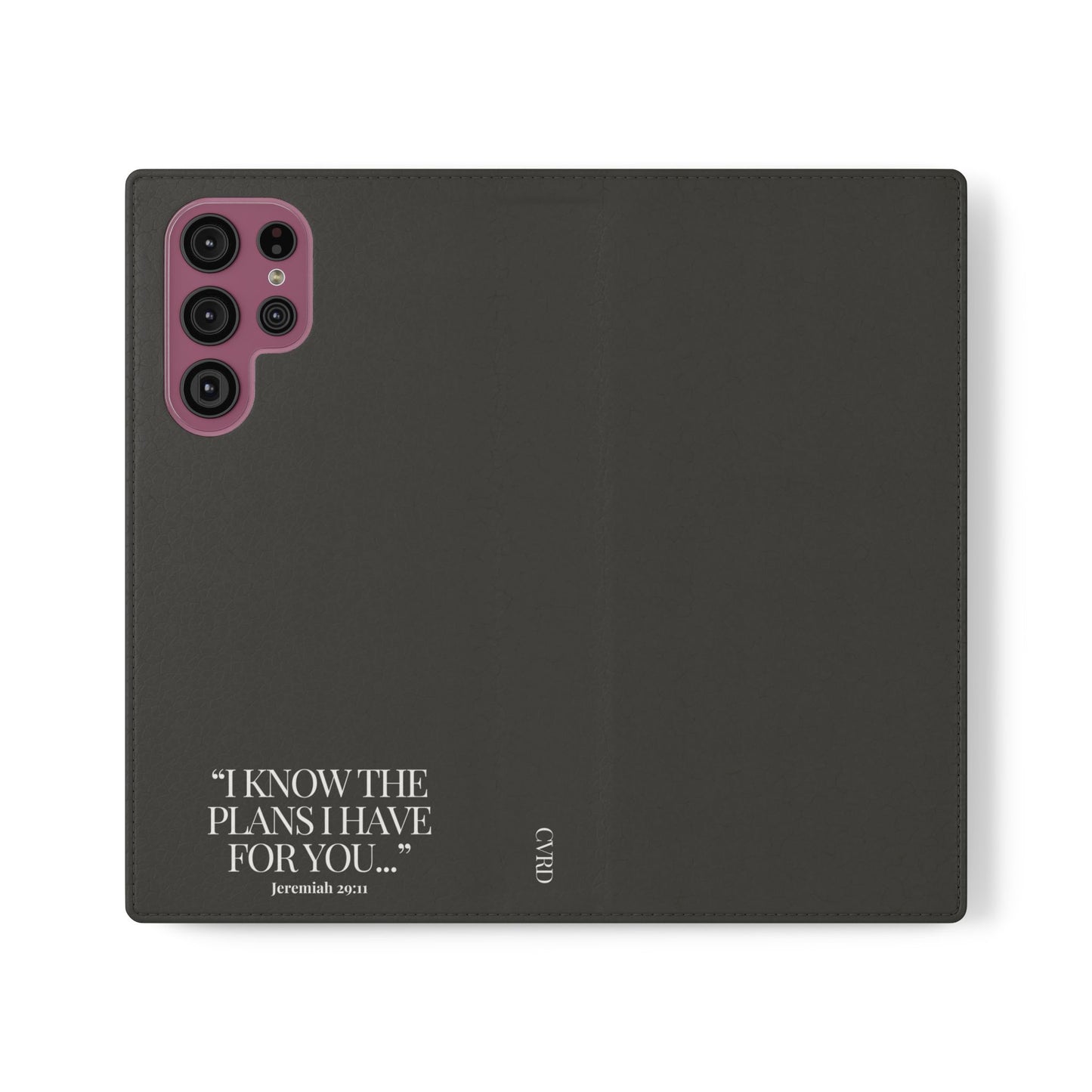 "God's Plan" - Black Phone Case (Jeremiah 29:11)