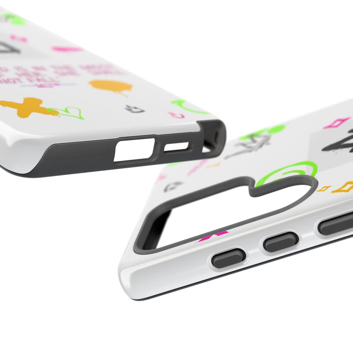 "Girl Power" - White Phone Case (Psalms 46:5)