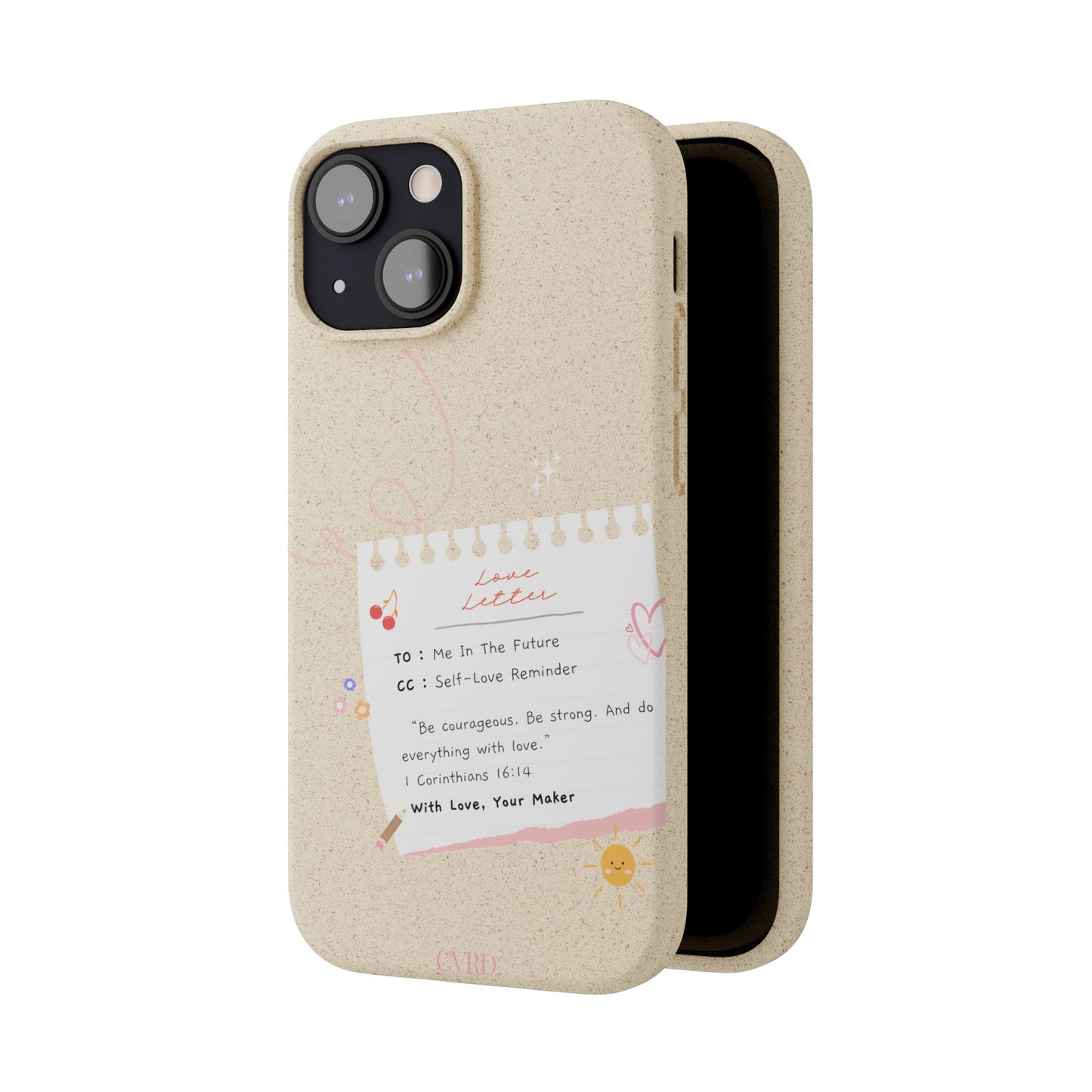 "Love Actually" - Biodegradable Phone Case (1 Corinthians 16:14)