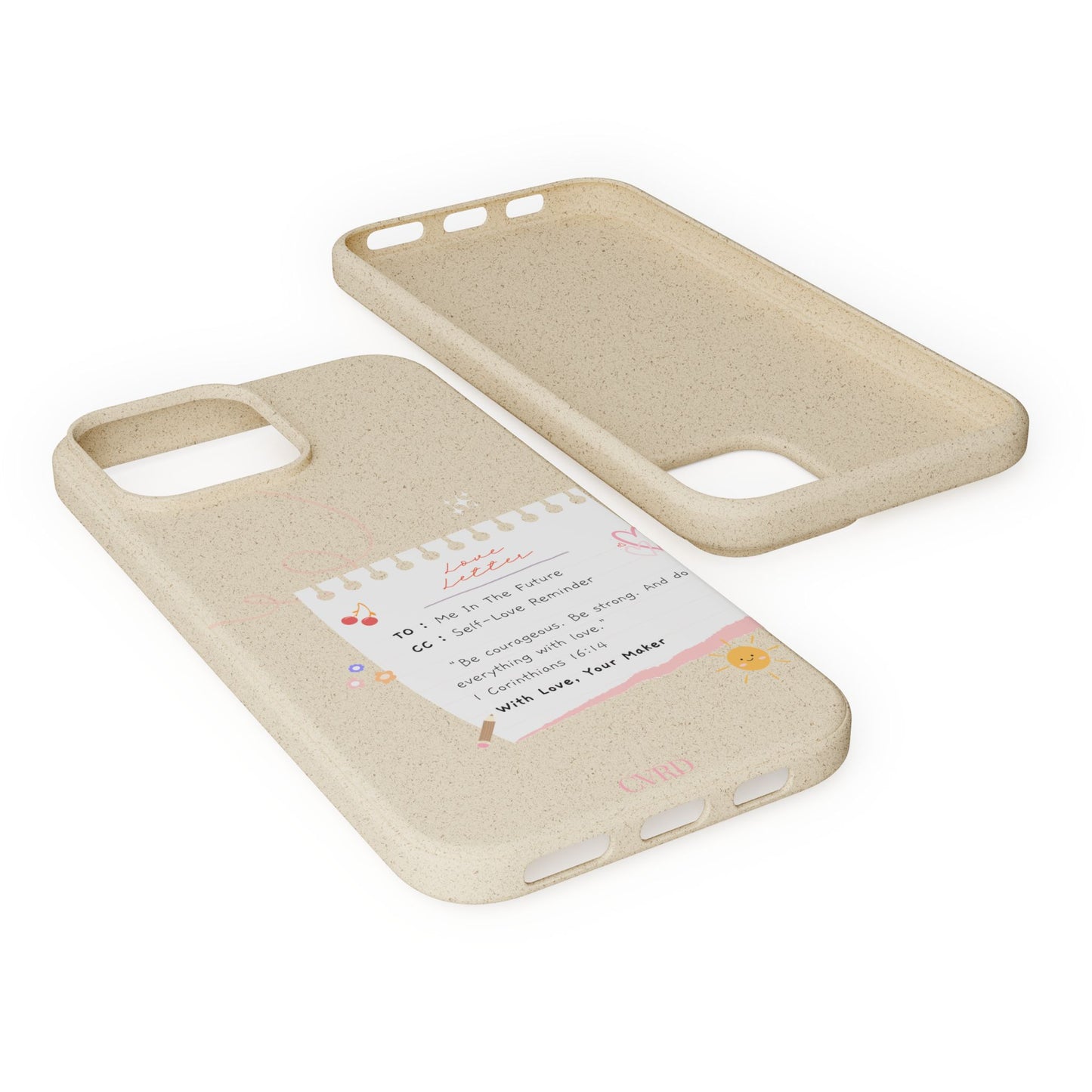 "Love Actually" - Biodegradable Phone Case (1 Corinthians 16:14)