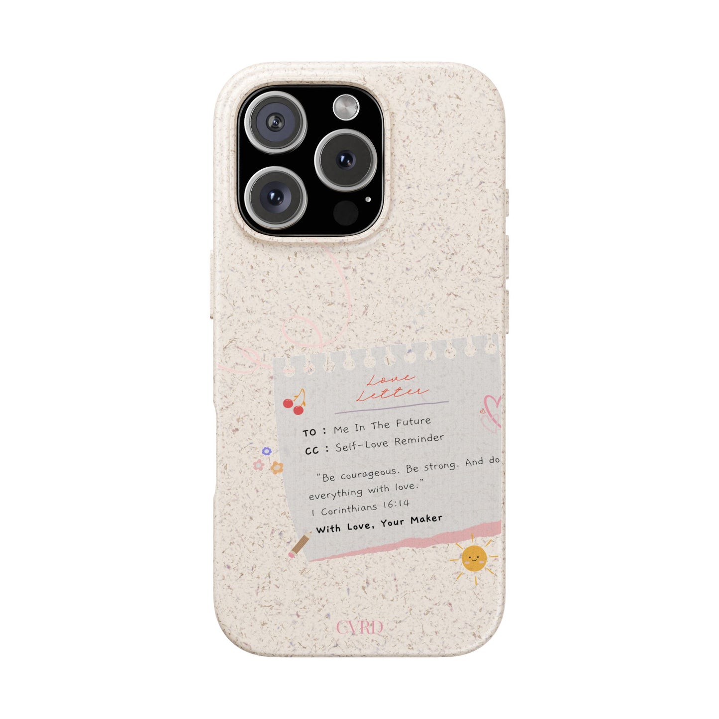 "Love Actually" - Biodegradable Phone Case (1 Corinthians 16:14)
