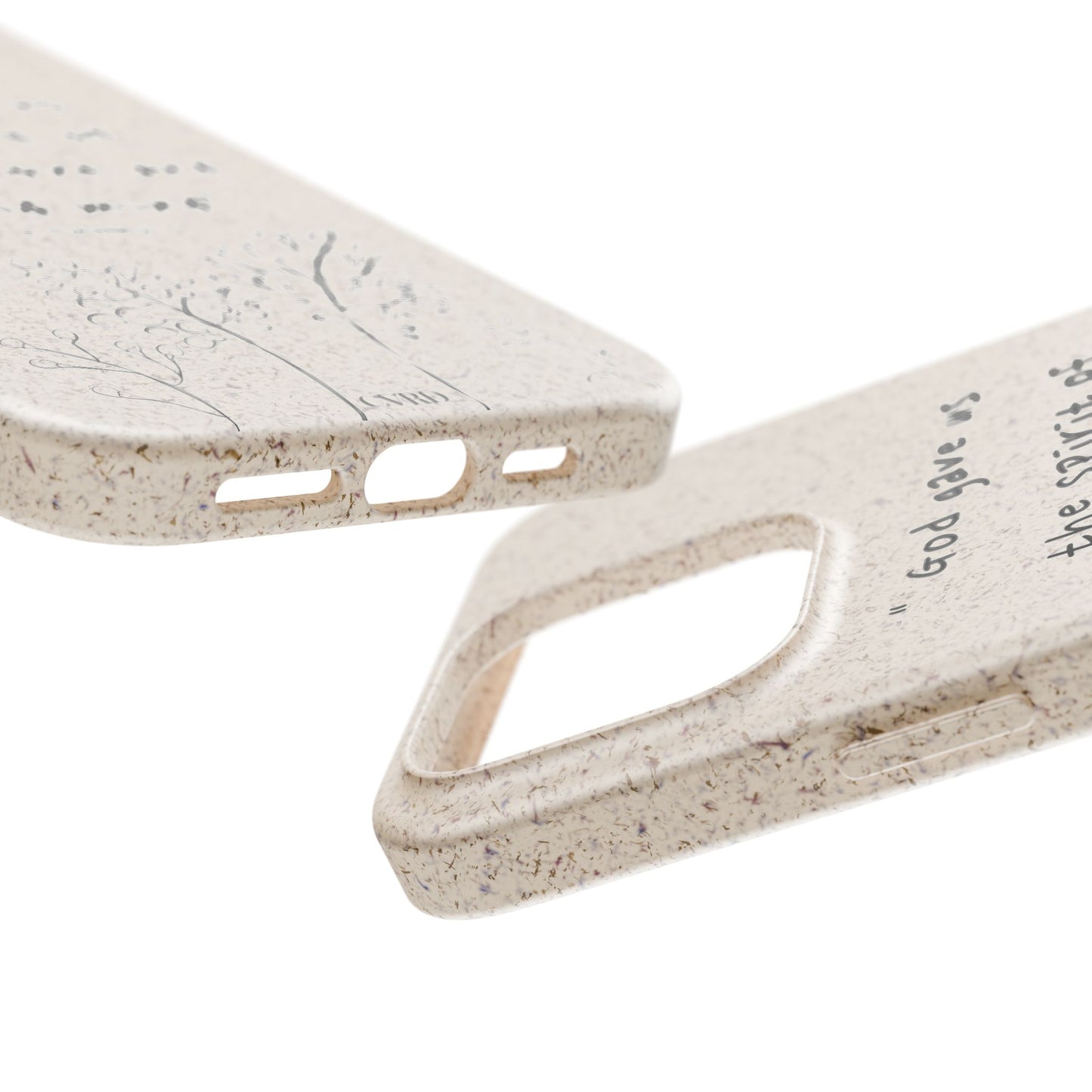 "Faith Over Fear" - Biodegradable Phone Case (2 Timothy 1:7)