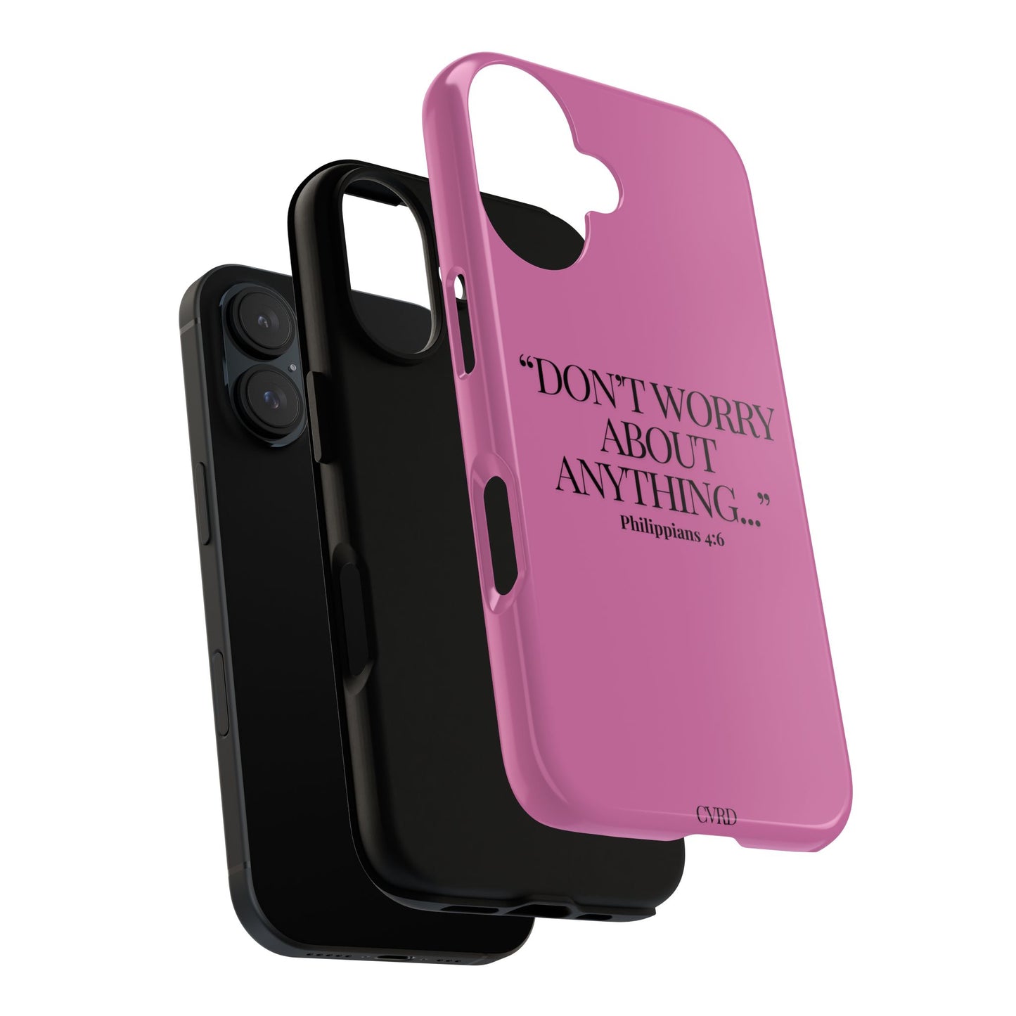 Pretty in Pink Phone Case (Philippians 4:6)
