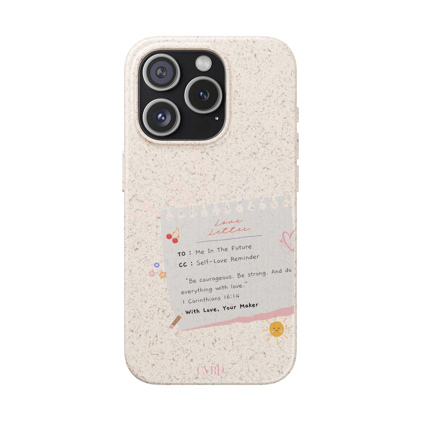 "Love Actually" - Biodegradable Phone Case (1 Corinthians 16:14)