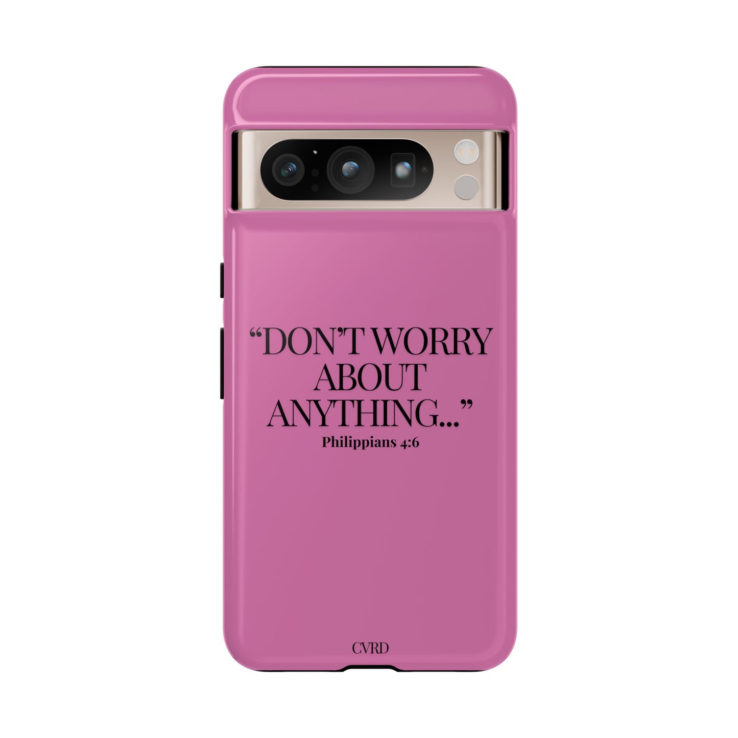 Pretty in Pink Phone Case (Philippians 4:6)