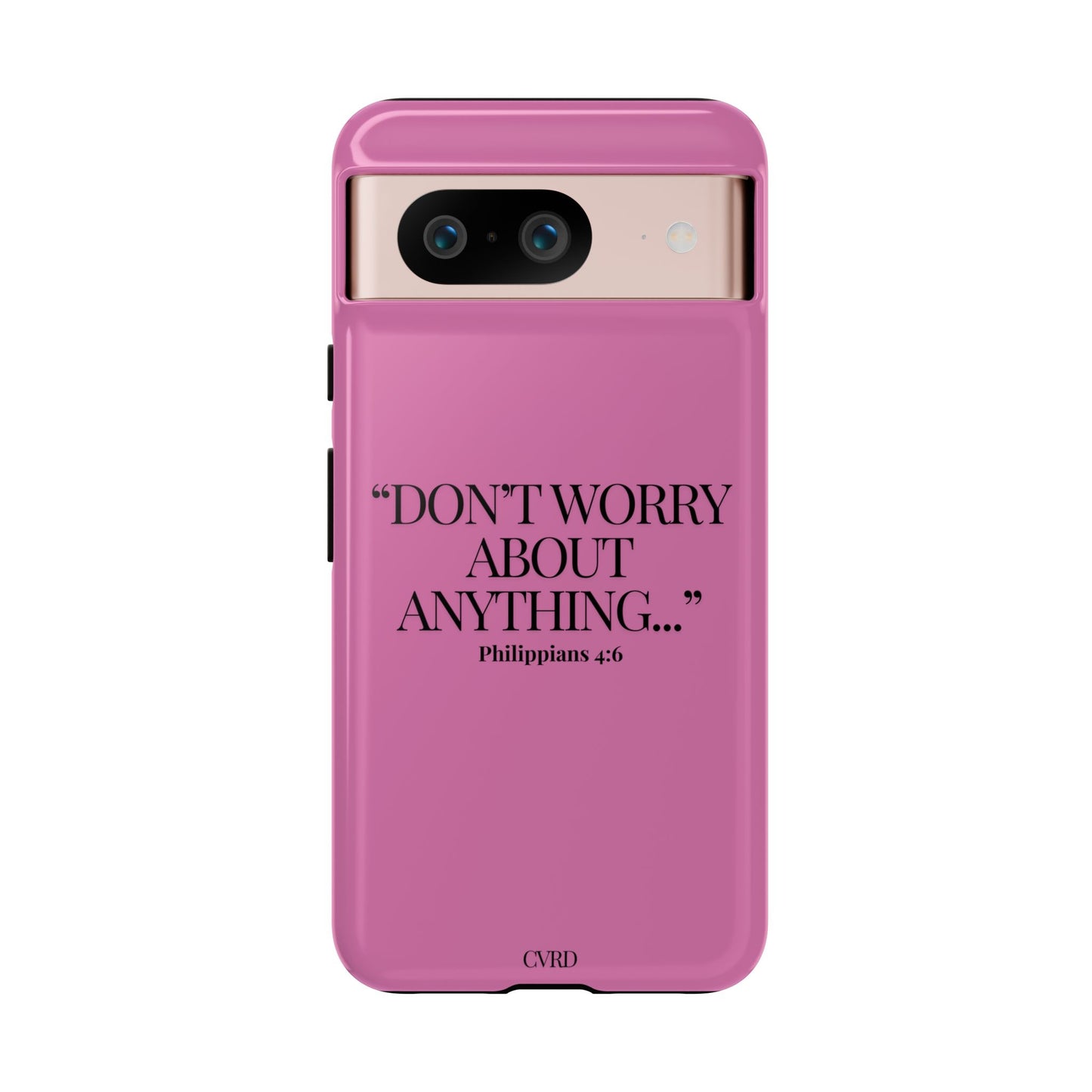 Pretty in Pink Phone Case (Philippians 4:6)