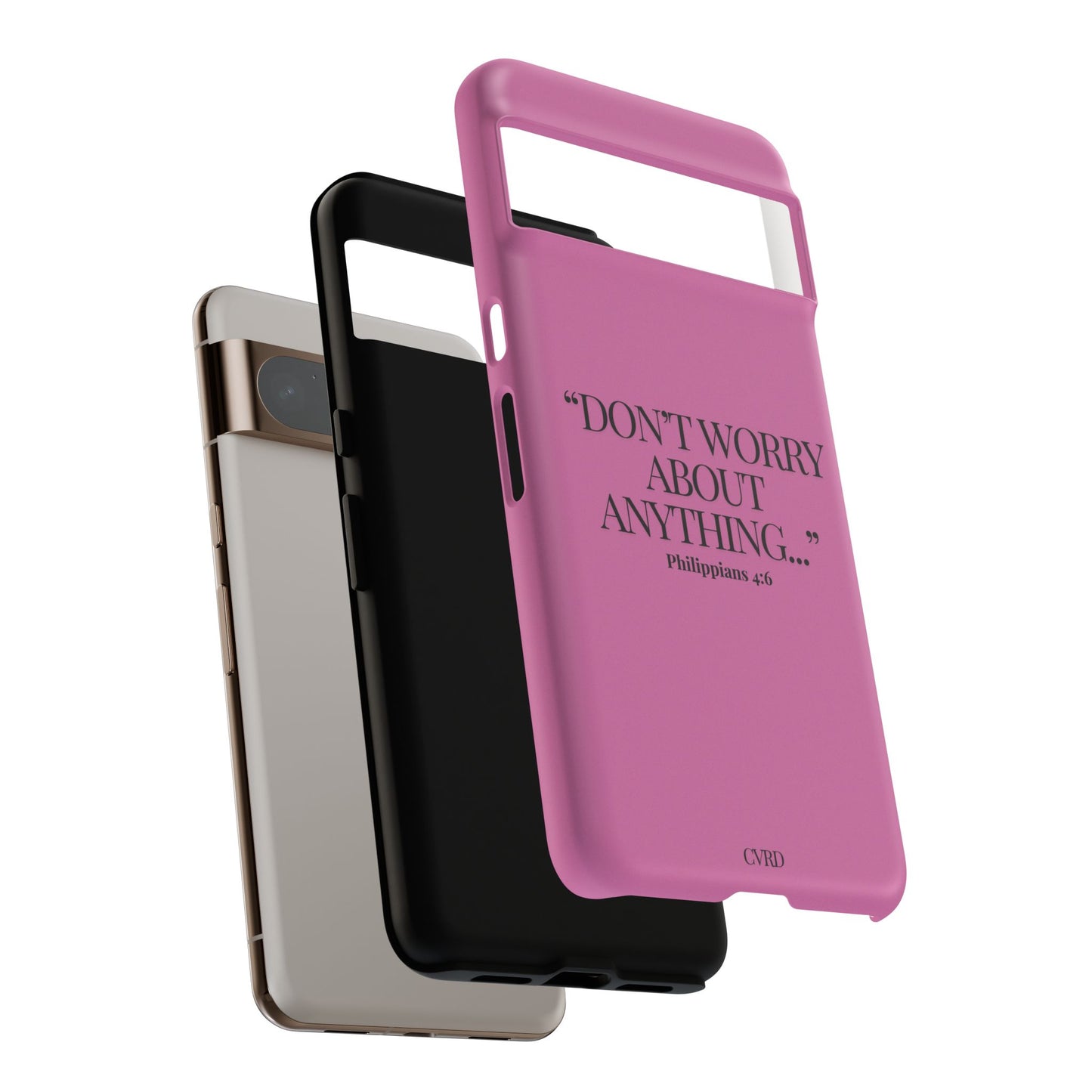 Pretty in Pink Phone Case (Philippians 4:6)