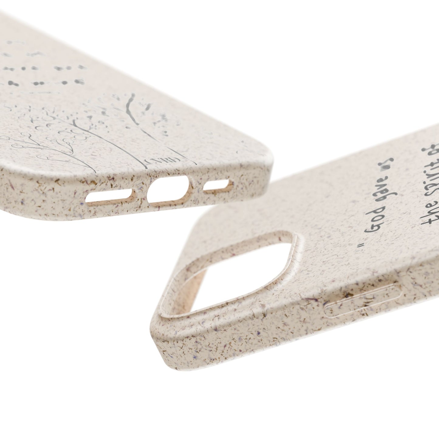 "Faith Over Fear" - Biodegradable Phone Case (2 Timothy 1:7)