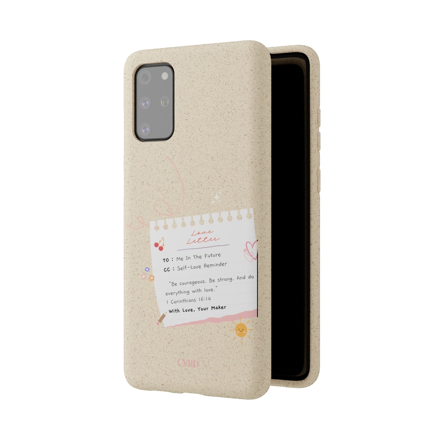 "Love Actually" - Biodegradable Phone Case (1 Corinthians 16:14)
