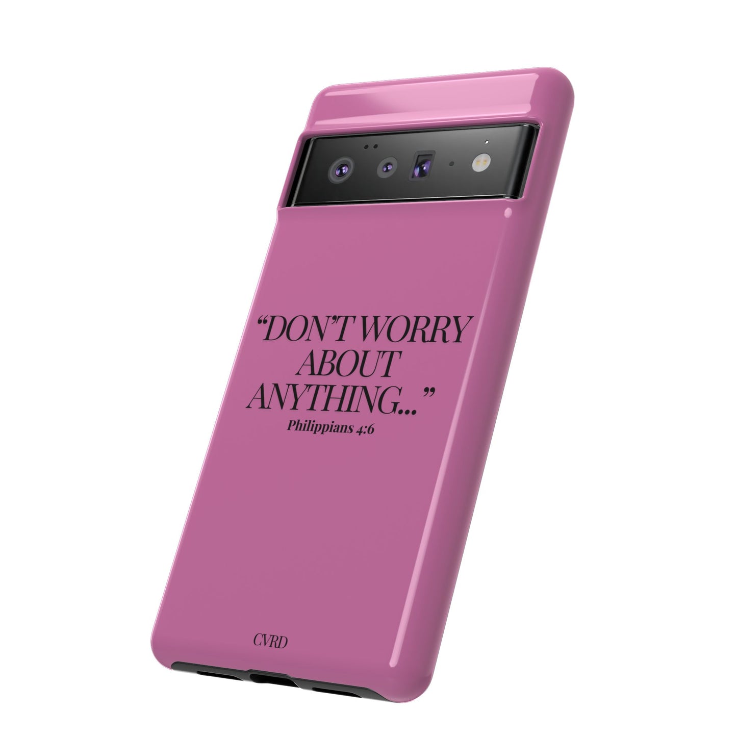 Pretty in Pink Phone Case (Philippians 4:6)