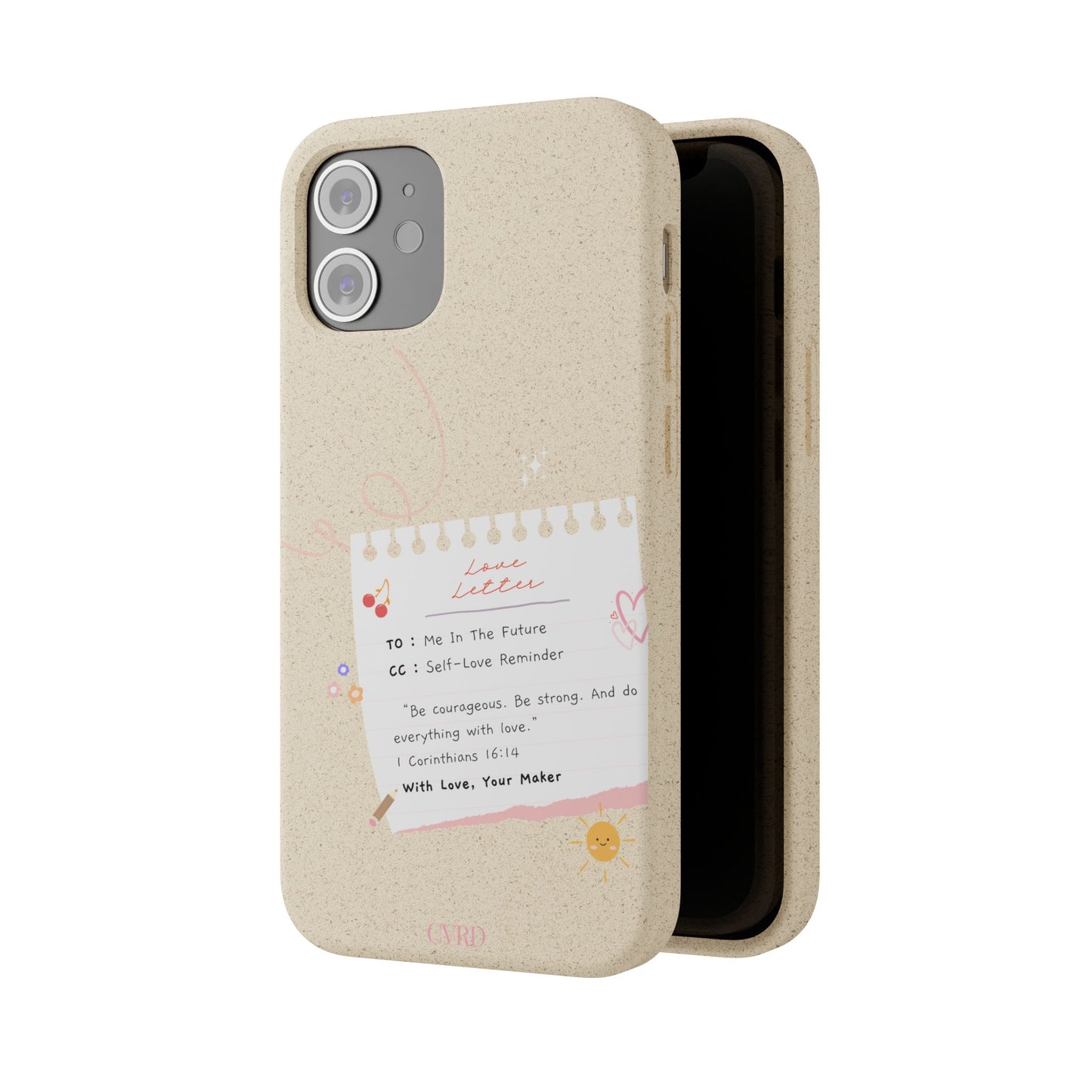 "Love Actually" - Biodegradable Phone Case (1 Corinthians 16:14)