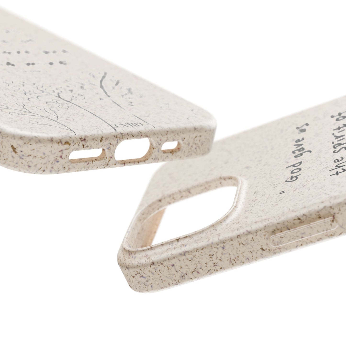 "Faith Over Fear" - Biodegradable Phone Case (2 Timothy 1:7)