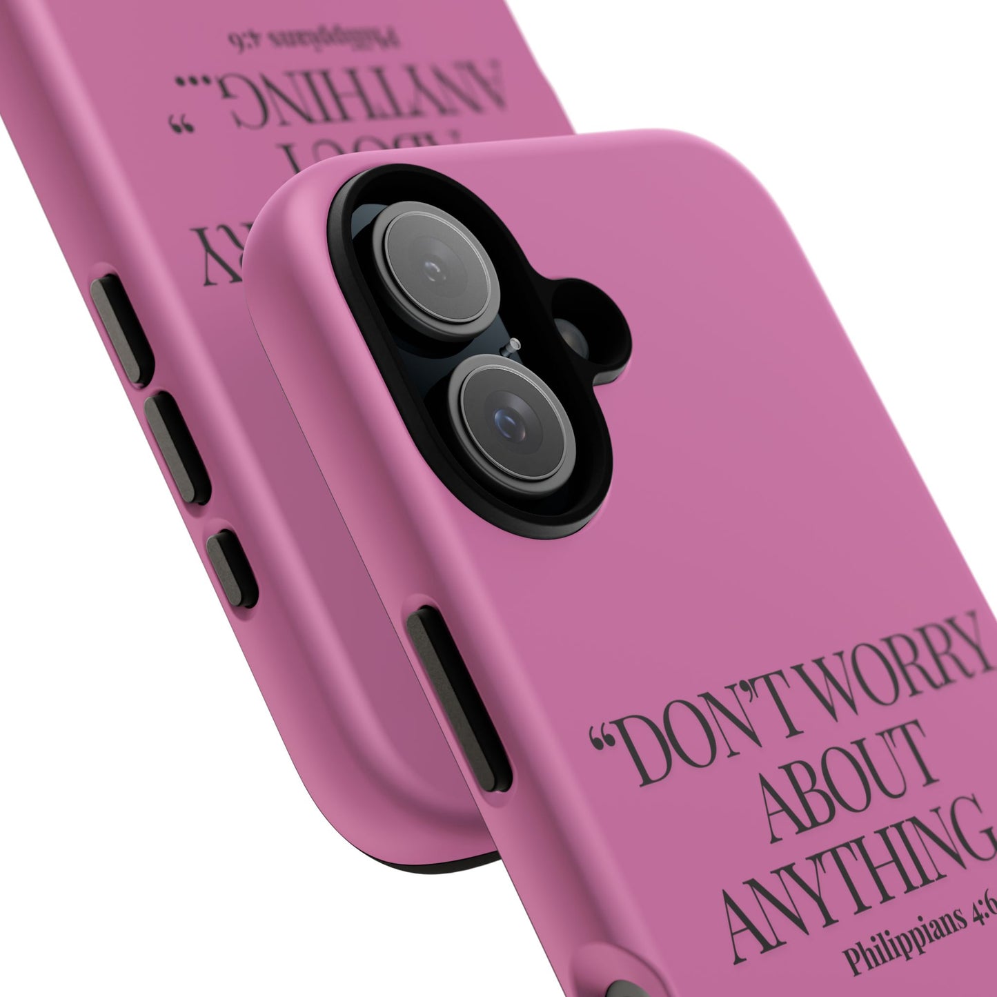 Pretty in Pink Phone Case (Philippians 4:6)