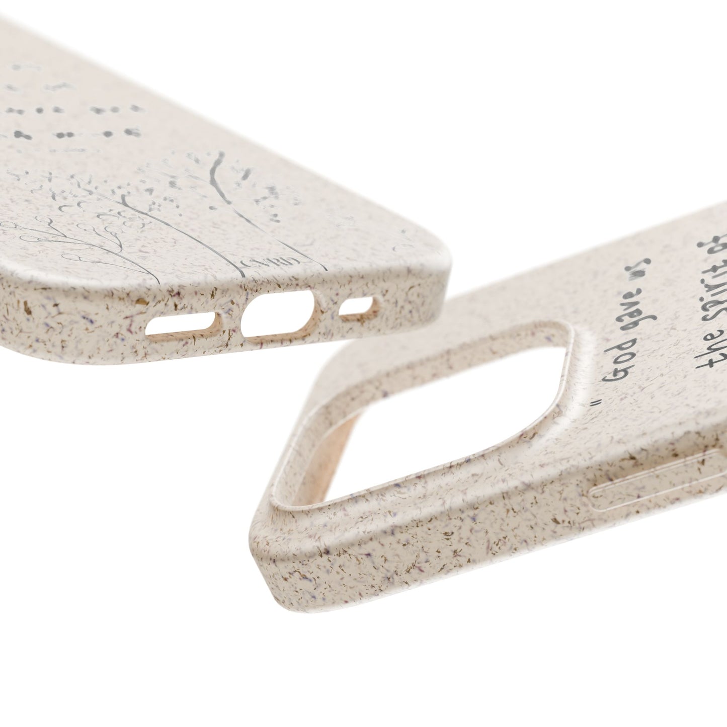 "Faith Over Fear" - Biodegradable Phone Case (2 Timothy 1:7)