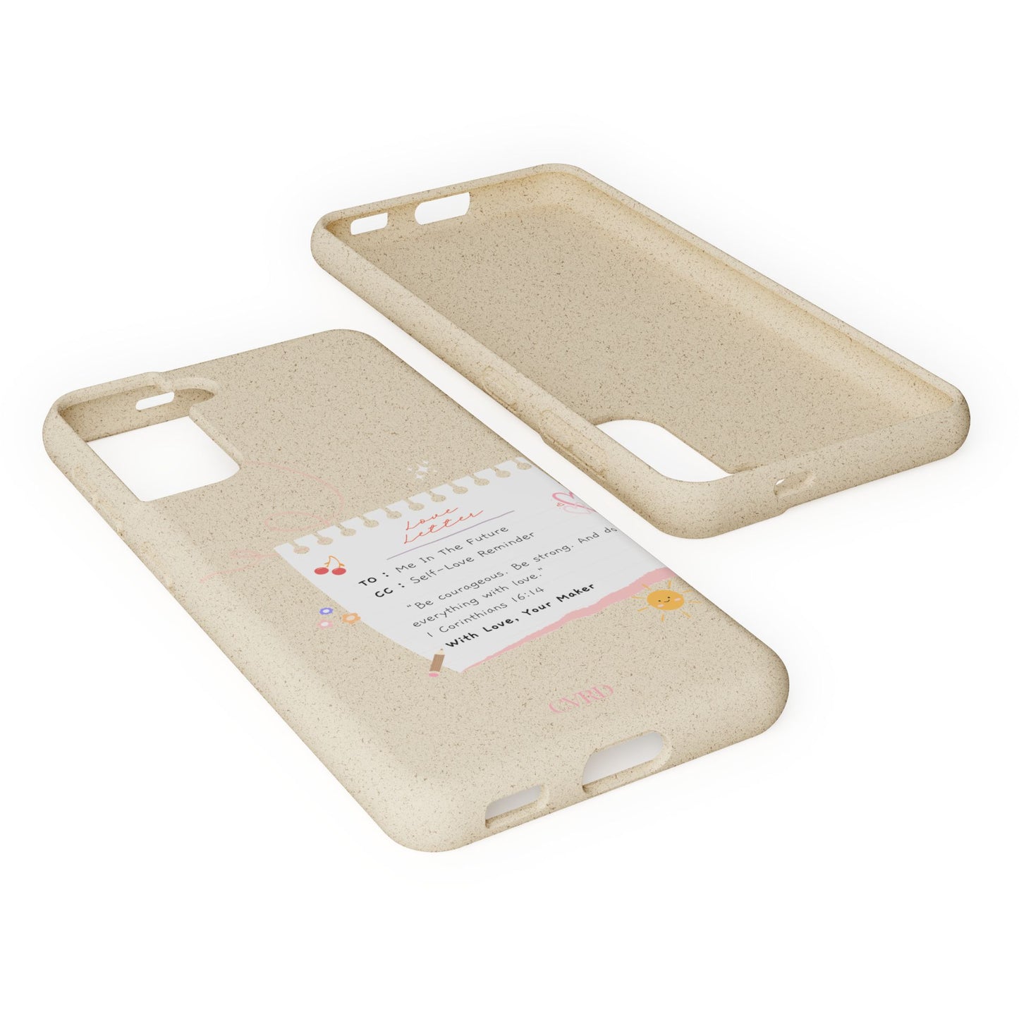 "Love Actually" - Biodegradable Phone Case (1 Corinthians 16:14)