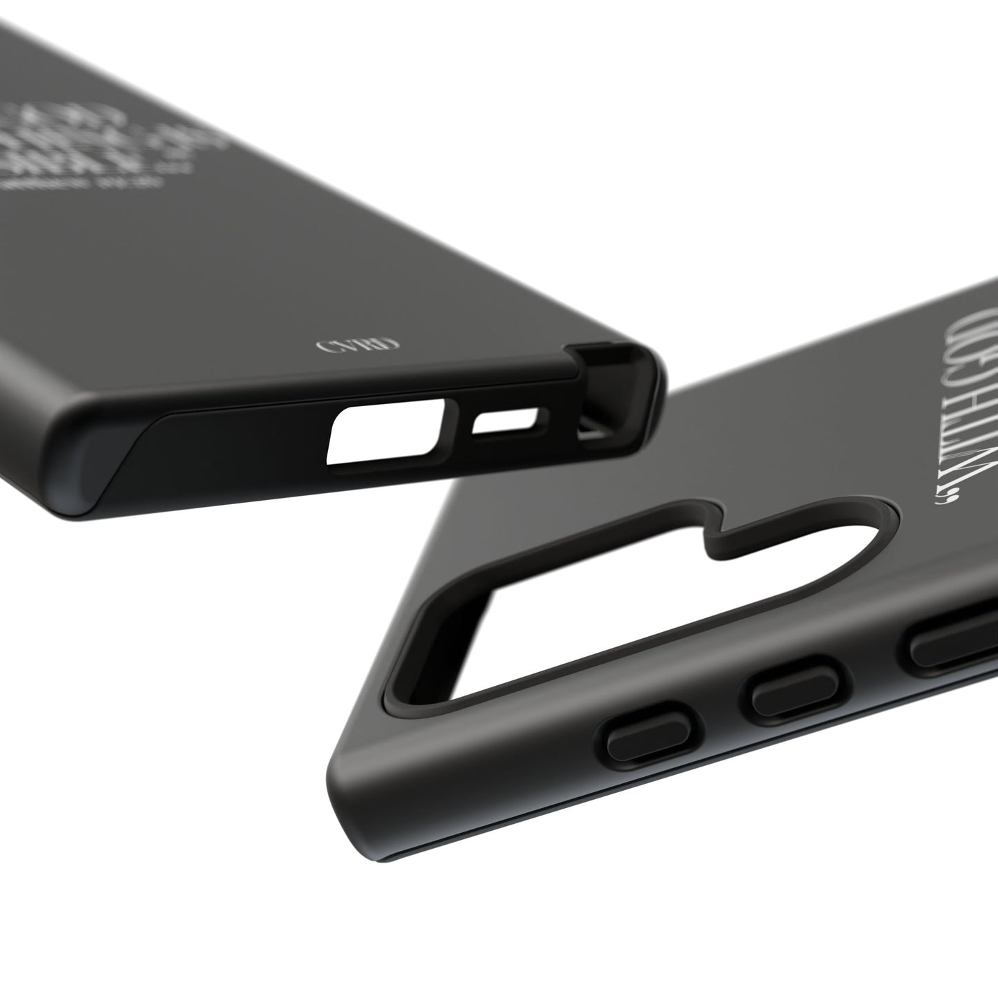 "Endless Possibilties" - Black Phone Case (Matthew 19:26)