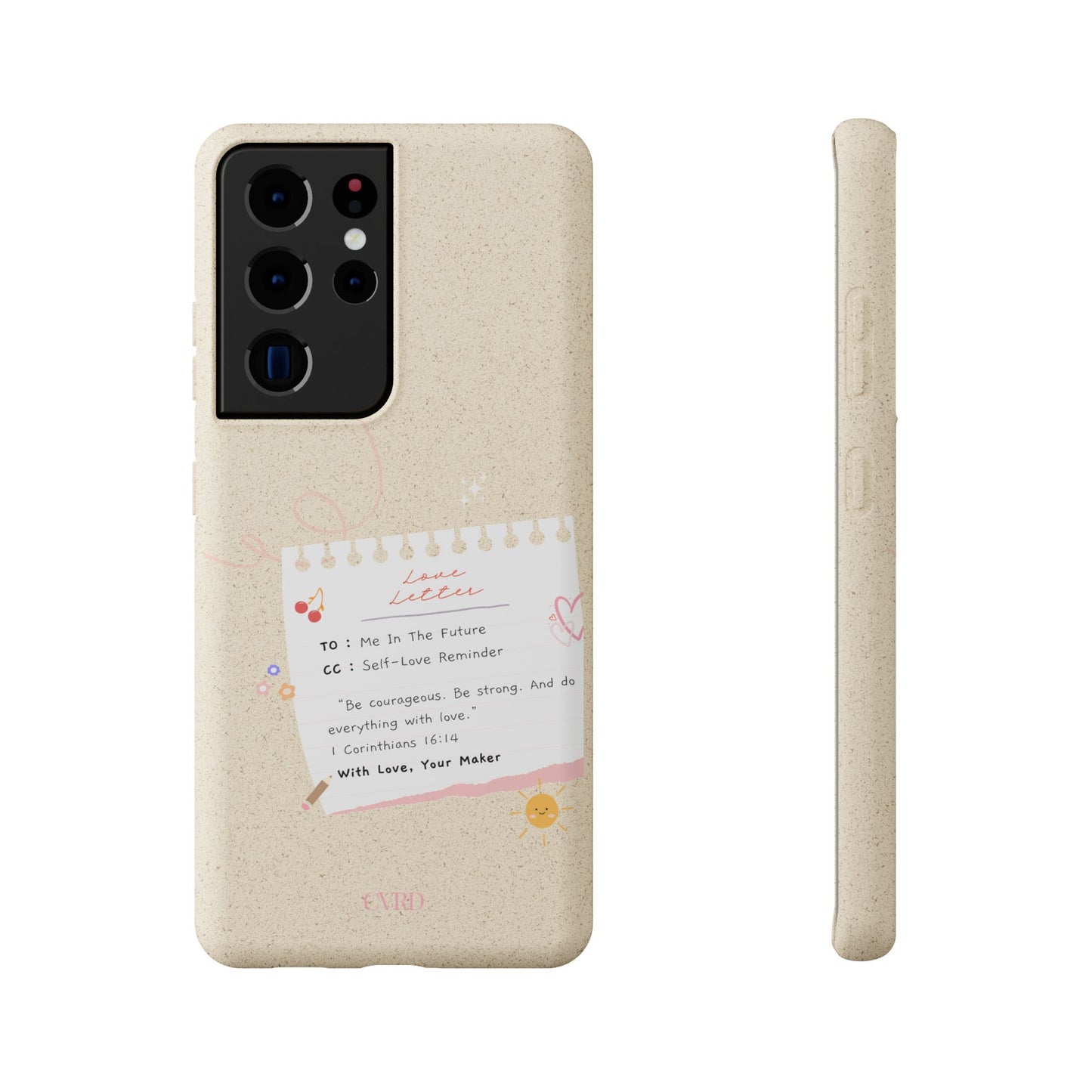 "Love Actually" - Biodegradable Phone Case (1 Corinthians 16:14)