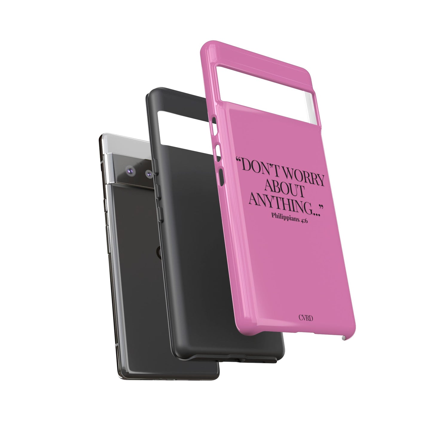 Pretty in Pink Phone Case (Philippians 4:6)