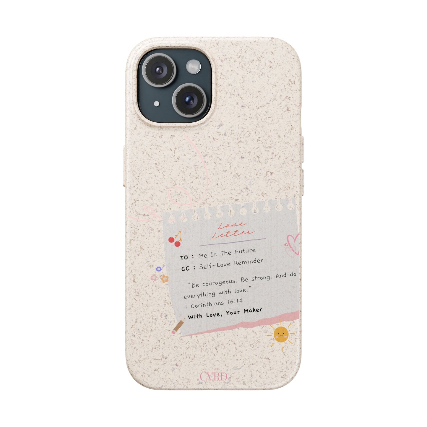 "Love Actually" - Biodegradable Phone Case (1 Corinthians 16:14)