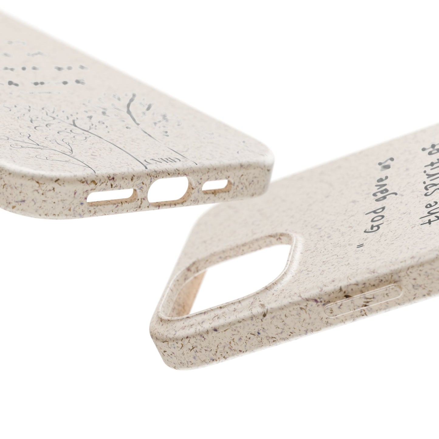 "Faith Over Fear" - Biodegradable Phone Case (2 Timothy 1:7)