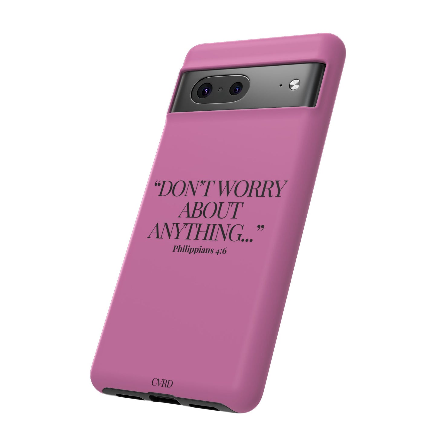 Pretty in Pink Phone Case (Philippians 4:6)